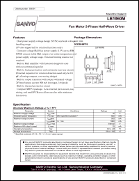 datasheet for LB1960M by SANYO Electric Co., Ltd.