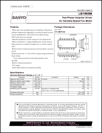 datasheet for LB1965M by SANYO Electric Co., Ltd.