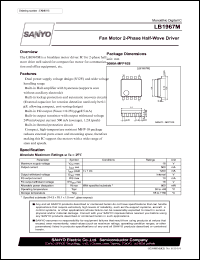 datasheet for LB1967M by SANYO Electric Co., Ltd.