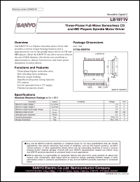 datasheet for LB1971V by SANYO Electric Co., Ltd.