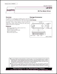 datasheet for LB1975 by SANYO Electric Co., Ltd.