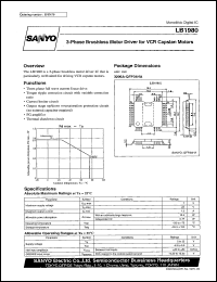 datasheet for LB1980 by SANYO Electric Co., Ltd.