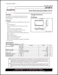 datasheet for LB1981V by SANYO Electric Co., Ltd.