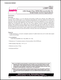 datasheet for LC65F1306A by SANYO Electric Co., Ltd.