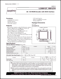 datasheet for LC895127K by SANYO Electric Co., Ltd.
