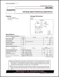 datasheet for 2SK2969 by SANYO Electric Co., Ltd.