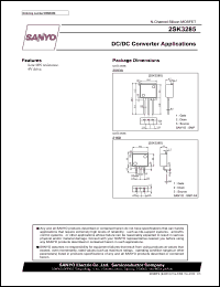 datasheet for 2SK3285 by SANYO Electric Co., Ltd.