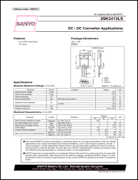 datasheet for 2SK3413LS by SANYO Electric Co., Ltd.