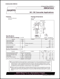 datasheet for 2SK3414LS by SANYO Electric Co., Ltd.