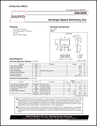 datasheet for 2SK3448 by SANYO Electric Co., Ltd.