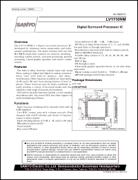 datasheet for LV1110NM by SANYO Electric Co., Ltd.