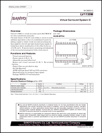 datasheet for LV1150M by SANYO Electric Co., Ltd.
