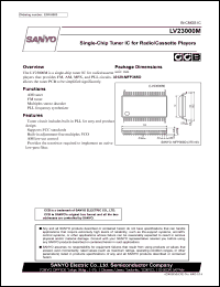 datasheet for LV23000M by SANYO Electric Co., Ltd.