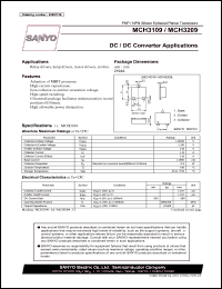 datasheet for MCH3109 by SANYO Electric Co., Ltd.