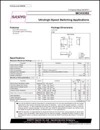 datasheet for MCH3302 by SANYO Electric Co., Ltd.