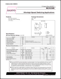 datasheet for MCH3309 by SANYO Electric Co., Ltd.