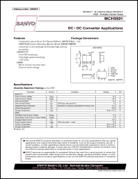 datasheet for MCH5801 by SANYO Electric Co., Ltd.
