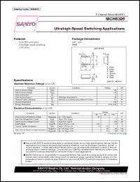 datasheet for MCH6305 by SANYO Electric Co., Ltd.