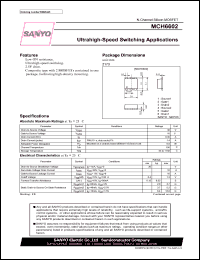 datasheet for MCH6602 by SANYO Electric Co., Ltd.