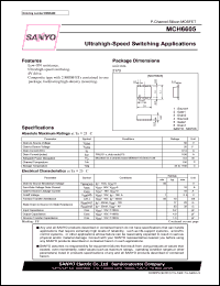 datasheet for MCH6605 by SANYO Electric Co., Ltd.