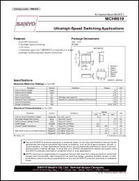 datasheet for MCH6610 by SANYO Electric Co., Ltd.