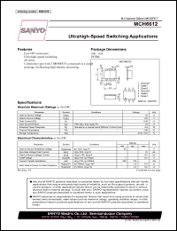 datasheet for MCH6612 by SANYO Electric Co., Ltd.