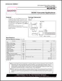 datasheet for MCH6702 by SANYO Electric Co., Ltd.