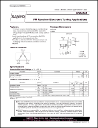 datasheet for SVC231 by SANYO Electric Co., Ltd.