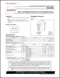 datasheet for SVC348 by SANYO Electric Co., Ltd.