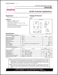 datasheet for CPH3106 by SANYO Electric Co., Ltd.