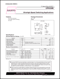 datasheet for CPH3308 by SANYO Electric Co., Ltd.