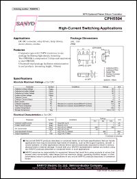 datasheet for CPH5504 by SANYO Electric Co., Ltd.