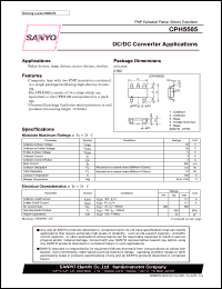 datasheet for CPH5505 by SANYO Electric Co., Ltd.