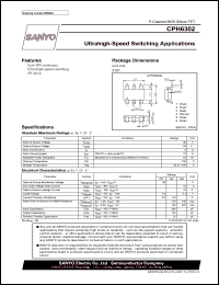 datasheet for CPH6302 by SANYO Electric Co., Ltd.