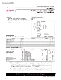 datasheet for EC3H01B by SANYO Electric Co., Ltd.