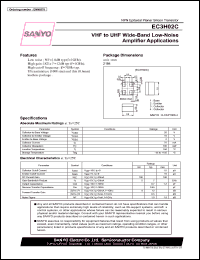 datasheet for EC3H02C by SANYO Electric Co., Ltd.