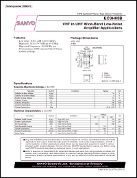 datasheet for EC3H05B by SANYO Electric Co., Ltd.