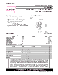 datasheet for EC3H06B by SANYO Electric Co., Ltd.