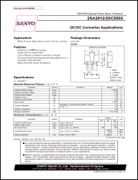 datasheet for 2SA2012 by SANYO Electric Co., Ltd.
