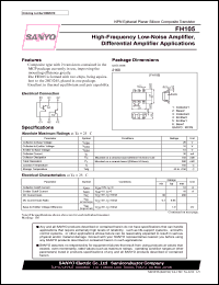 datasheet for FH105 by SANYO Electric Co., Ltd.