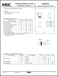 datasheet for KDR367E by Korea Electronics Co., Ltd.
