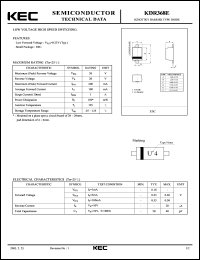 datasheet for KDR368E by Korea Electronics Co., Ltd.