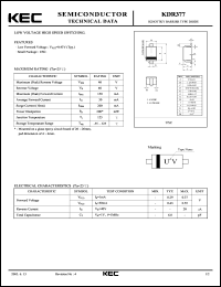 datasheet for KDR377 by Korea Electronics Co., Ltd.