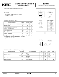 datasheet for KDR784 by Korea Electronics Co., Ltd.