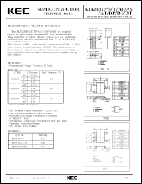 datasheet for KIA2431BP by Korea Electronics Co., Ltd.