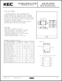 datasheet for KIC7W125FK by Korea Electronics Co., Ltd.