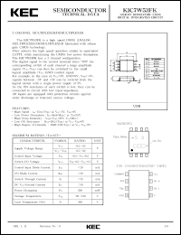 datasheet for KIC7W53FK by Korea Electronics Co., Ltd.