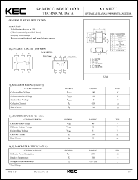 datasheet for KTX102U by Korea Electronics Co., Ltd.