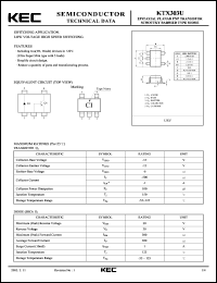 datasheet for KTX303U by Korea Electronics Co., Ltd.