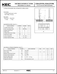 datasheet for E30A23VPR by Korea Electronics Co., Ltd.